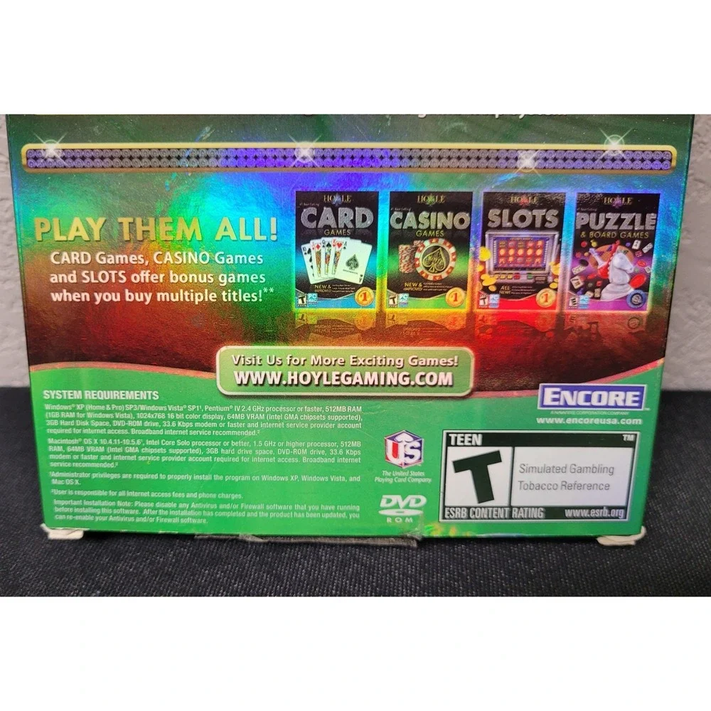 Hoyle Casino Games (2010 Edition) PC and Mac DVD-ROM (PC Game)